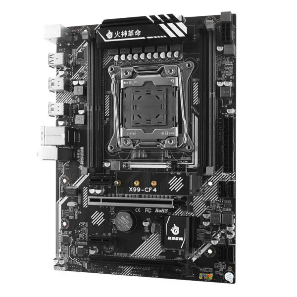 Hsgm X99-cf4 Μητρική πλακέτα 4*ddr4 Recc 128 μνήμης X99 Chipset υψηλής απόδοσης Gaming Pc Motherboard
