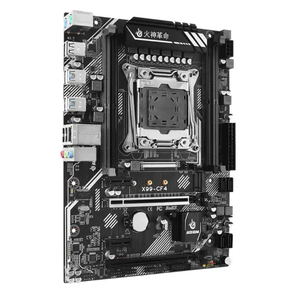 Hsgm X99-cf4 Μητρική πλακέτα 4*ddr4 Recc 128 μνήμης X99 Chipset υψηλής απόδοσης Gaming Pc Motherboard