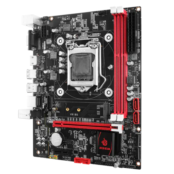 Μητρική πλακέτα υπολογιστή Hsgm Desktop H81-v8185 Lga 1150 Cpu Socket Computer Motherboard