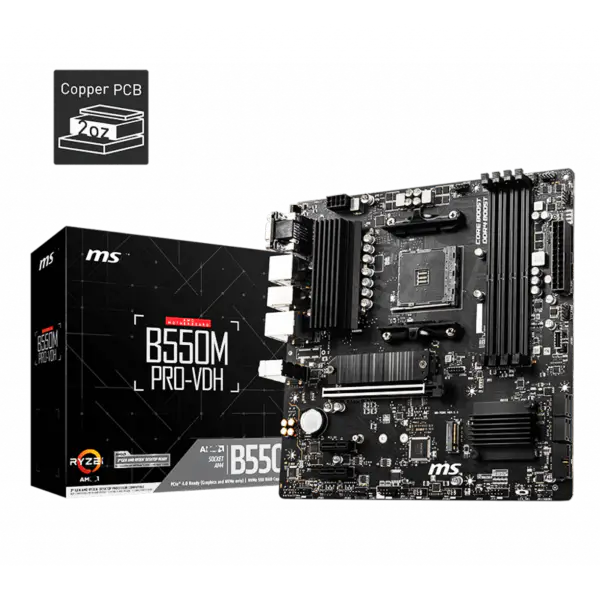 Μητρική πλακέτα MSI B550M PRO-VDH