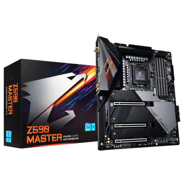 Ga με Cpu Z590m Lga 1200 Μητρική κάρτα 10ης 11ης γενιάς Z590 Aorus Master