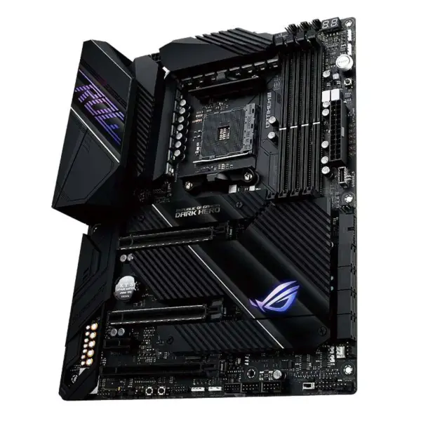 Asus Rog Crosshair Viii Dark Hero C8dh X570 Argb Μητρική πλακέτα Υποστήριξη επεξεργαστή παιχνιδιών 5800x 5900x 5950x 5900x 5950x