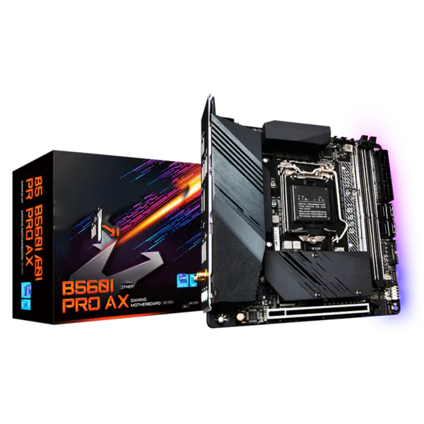 Μητρική πλακέτα Ga B560 B560i Aorus Pro Ax Υποστηρίζει μητρική πλακέτα 11700f11600kf10400f Intl B560 Lga 1200 Μητρική πλακέτα με επεξεργαστή