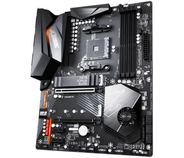 Εξαρτήματα υπολογιστών X570 Μητρική πλακέτα Am4 5600g Ga X570 Aorus Elite Atx Μητρική πλακέτα Επεξεργαστής