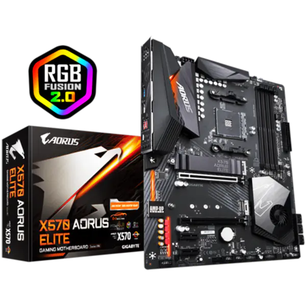 Εξαρτήματα υπολογιστών X570 Μητρική πλακέτα Am4 5600g Ga X570 Aorus Elite Atx Μητρική πλακέτα Επεξεργαστής