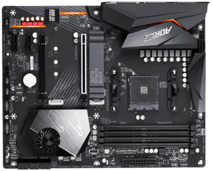 Εξαρτήματα υπολογιστών X570 Μητρική πλακέτα Am4 5600g Ga X570 Aorus Elite Atx Μητρική πλακέτα Επεξεργαστής