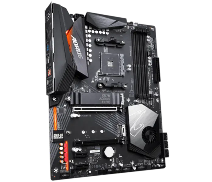 Εξαρτήματα υπολογιστών X570 Μητρική πλακέτα Am4 5600g Ga X570 Aorus Elite Atx Μητρική πλακέτα Επεξεργαστής