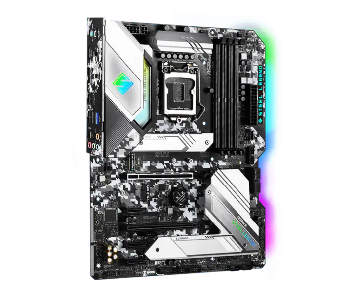 Asrock Z490 Steel Legend Ddr4 Μητρική κάρτα μέρος Lga 1700 1200 Ddr4 Ddr5 Z690 Z590 Z590m Z490 X299 X299e H510 B560 B560m B460