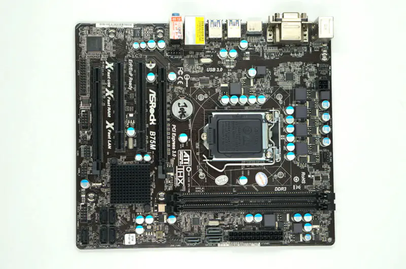 Μητρική πλακέτα Asrock B75M B75 LGA 1155 Micro-ATX