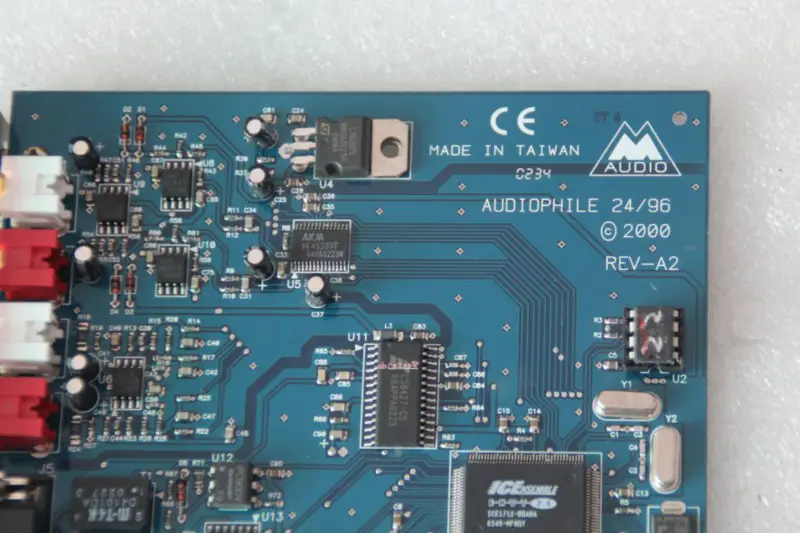 M-Audio Audiophile 24/96 Υποστήριξη κάρτας ήχου Win7