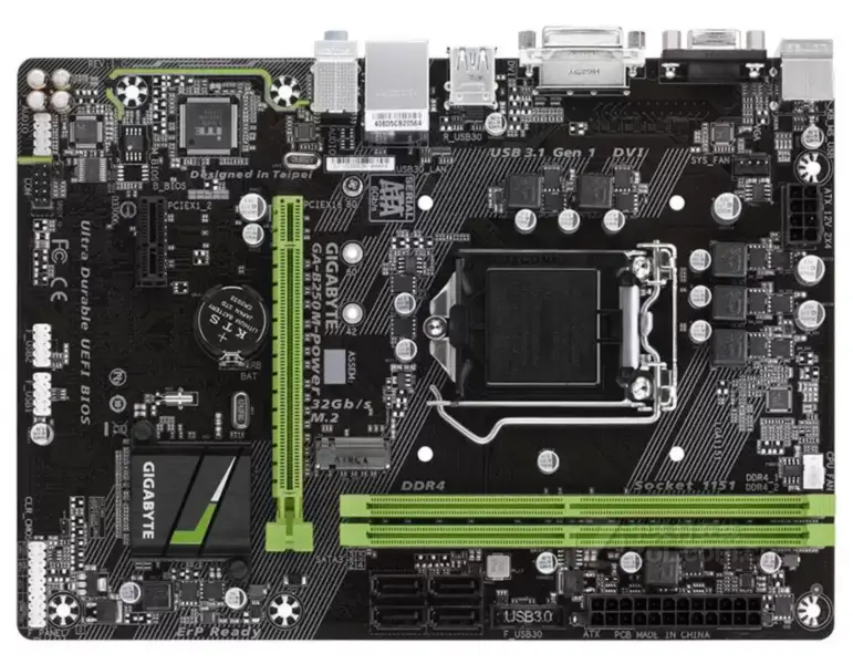 Μητρική κάρτα Gigabyte GA-B250M-Power B250M-Power B250 Socket LGA 1151 DDR4 USB3.0 SATA3 PCI-E3.0