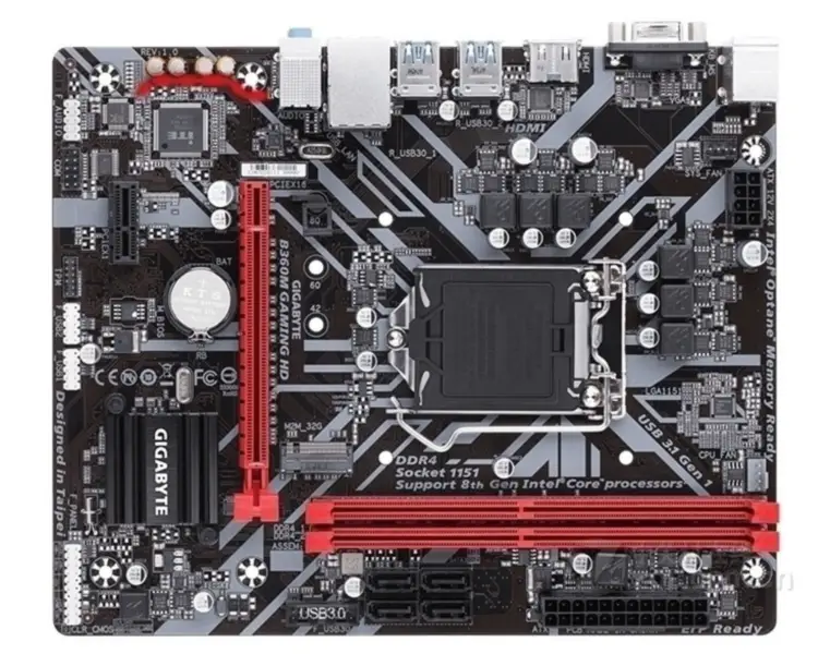 Μητρική κάρτα Gigabyte GA B360M GAMING HD LGA1151 Intel B360 USB SATA PCI-E X16 3.0