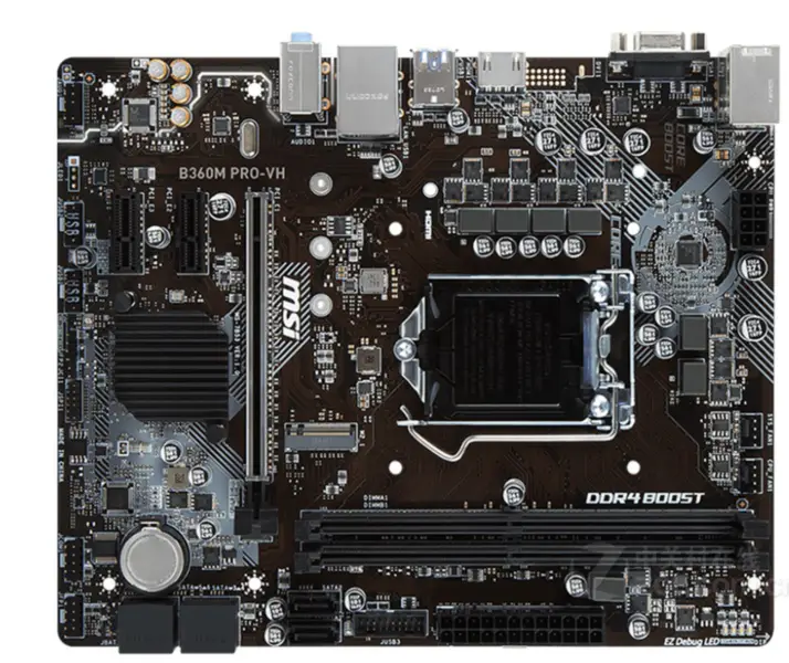 MSI B360M PRO-VH Μητρική πλακέτα επιτραπέζιων υπολογιστών LGA 1151 DDR4 8ης γενιάς Core i7/i5/i3 32GB