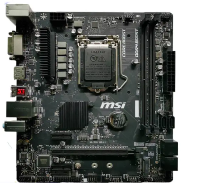 MSI B360M-S02 Μητρική κάρτα LGA1151 DDR4 64GB Υποστηρίζει CPU 8/9ης γενιάς 9700KF 9900K M-ATX