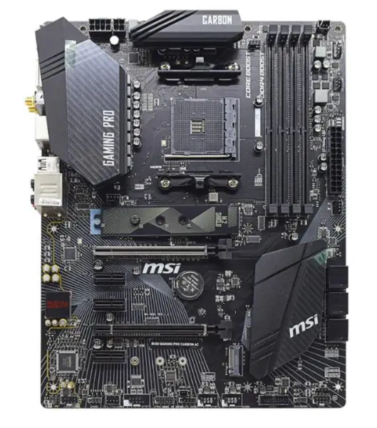 Μητρική πλακέτα MSI B450 GAMING PRO CARBON AC Socket AM4 DDR4