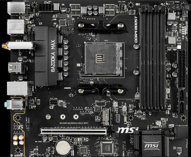 Μητρική πλακέτα MSI B450M BAZOOKA MAX WIFI