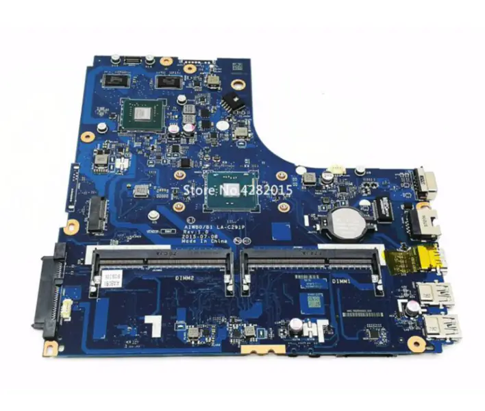Μητρική πλακέτα φορητού υπολογιστή Lenovo B51-30 FRU:5B20M14034 με SR2KL N3710U 2GB AIWB0/B1 LA-C291P