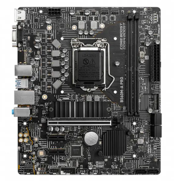 Μητρική πλακέτα MSI B560M-A PRO Intel B560 LGA1200 DDR4 64GB