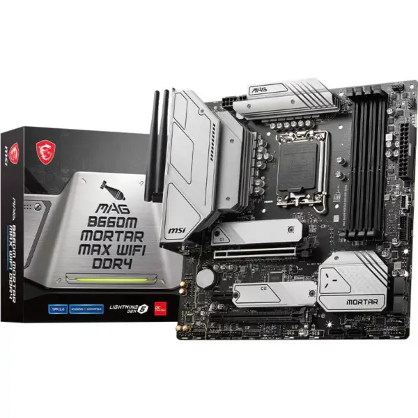 Μητρική πλακέτα MSI MAG B660M MORTAR MAX WIFI DDR4 MSI MAG B660M MORTAR MAX WIFI DDR4