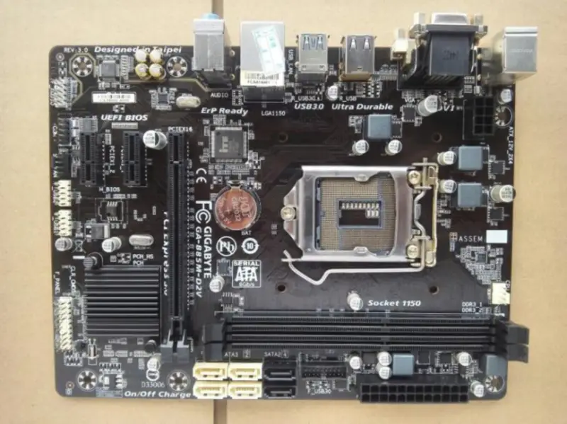Μητρική κάρτα Gigabyte GA-B85M-D2V LGA 1150 DDR3 16GB USB2.0 USB3.0 I3 I5 I7