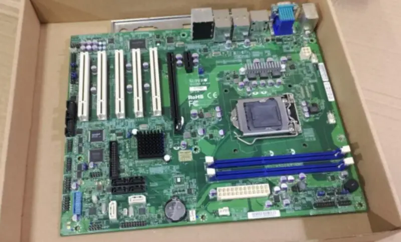 Βιομηχανική μητρική πλακέτα Supermicro C7H61 REV:1.02