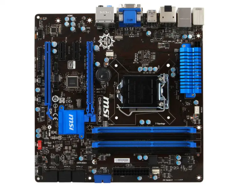 Μητρική κάρτα MSI CSM-H87M-G43 LGA1150 DDR3 32G ATX
