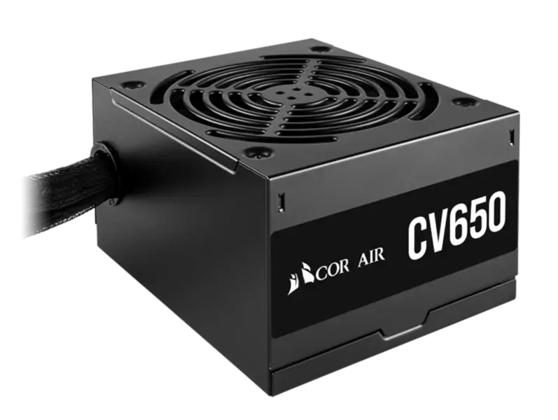 Cors Air Power Pc τροφοδοτικό Cv650 650w Atx υψηλής ισχύος 80plus χαμηλού θορύβου ανεμιστήρα Rps0128