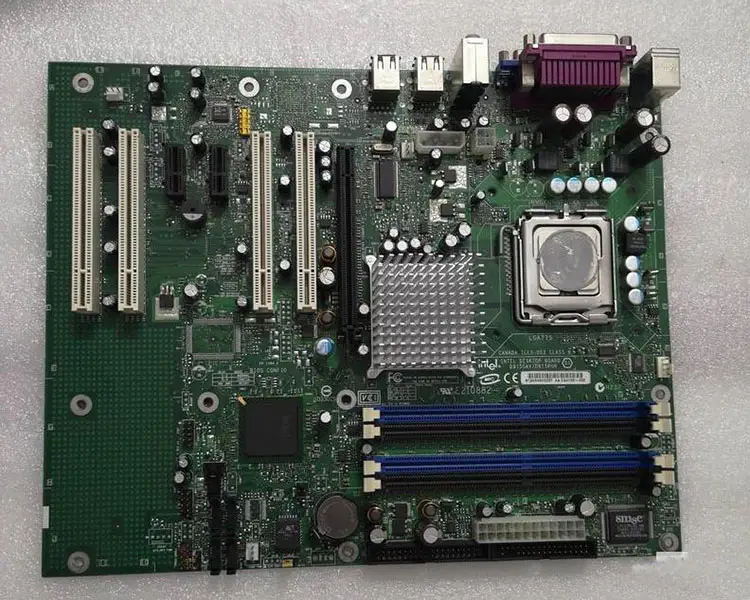 Μητρική κάρτα Intel D915GAV/D915PGN Industrial Control LGA 775 DDR1 με 4 PCI