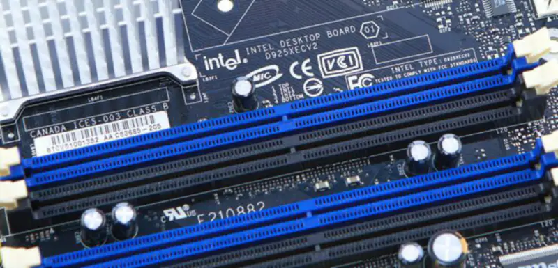 Βιομηχανική μητρική πλακέτα Intel D925XECV2 LGA 775 DDR2