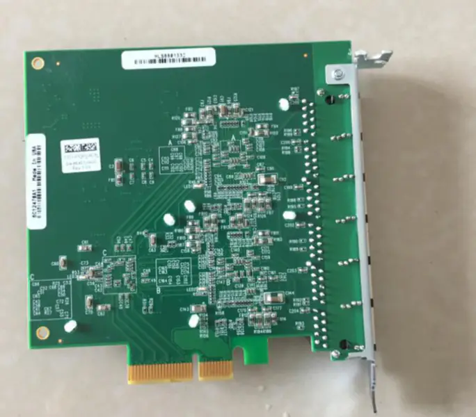 Diamond Head 12G6CC Κάρτα δικτύου Gigabit Ethernet 6 θυρών PCI-E X4