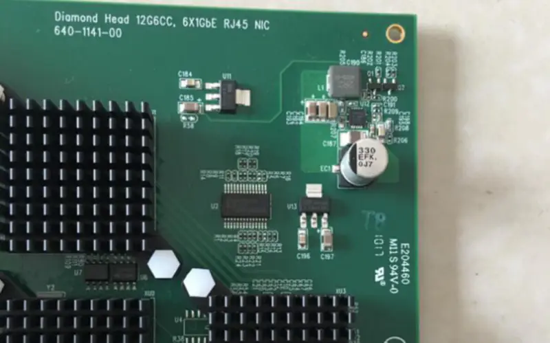 Diamond Head 12G6CC Κάρτα δικτύου Gigabit Ethernet 6 θυρών PCI-E X4