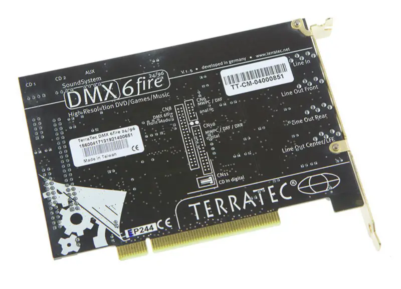 Terratec DMX 6Fire 24/96 Sound Card