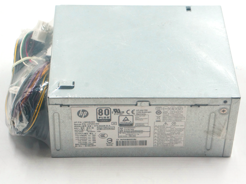 Τροφοδοτικό για HP 800 Z2 G4 4Pin 650W Switching Power Supply DPS-650AB-30 A L36048-003 L36049-003 L57253-003
