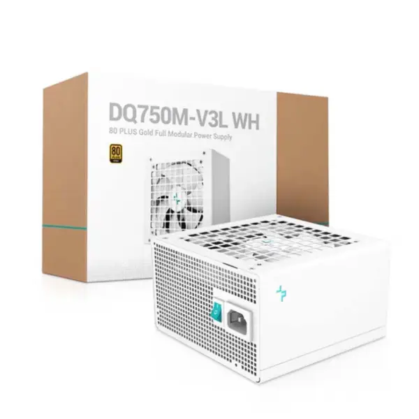 750w για τροφοδοτικό γραφείου Deepcool Dq750m-v3l 80plus Gold 47~63hz