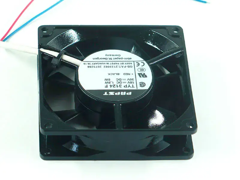 Ανεμιστήρας PAPST TYP3124F DC 18V 5w 30V
