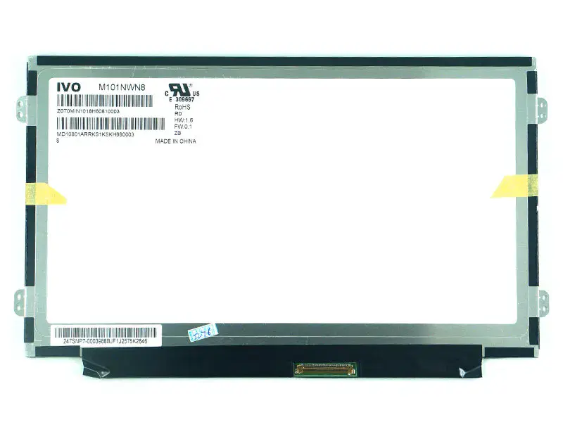 Πίνακας οθόνης LCD Lenovo M101NWN8 R0 N101BGE-L31 B101XTN01.1