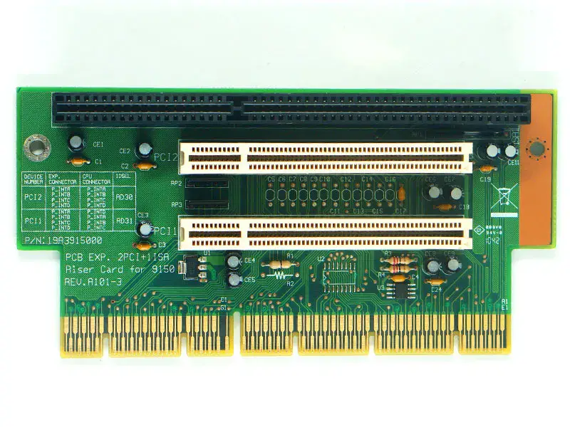 Advantech 19A3915000 Κάρτα Riser 9150 REV.A101-3