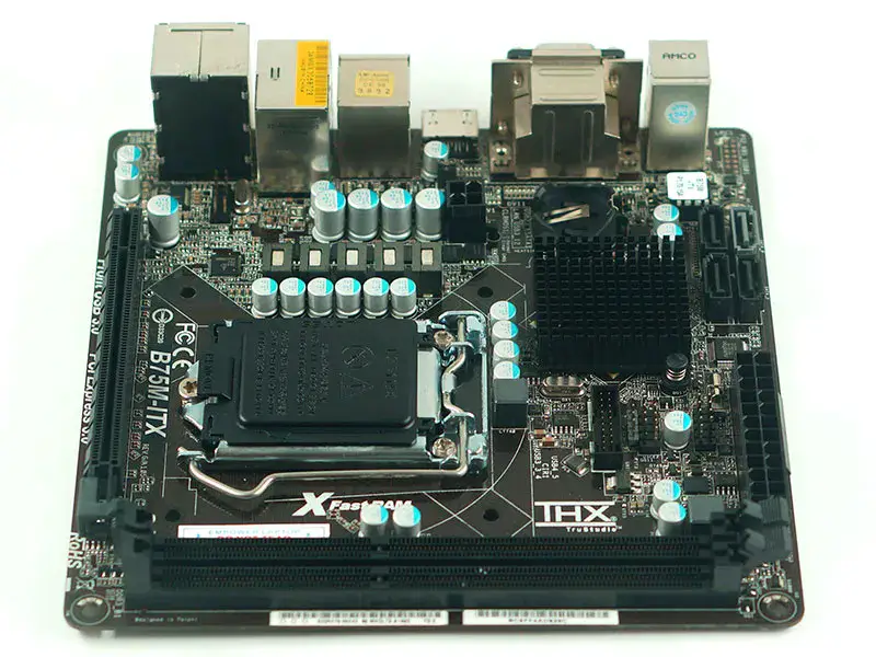 Μητρική πλακέτα Asrock B75M-ITX LGA1155 i3 i5 i7 DDR3 16G