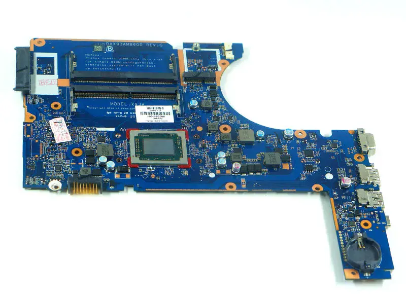 Μητρική πλακέτα HP 455 G4 907356-001 907356-501 907356-601 DAX93AMB6G0 A10-9600