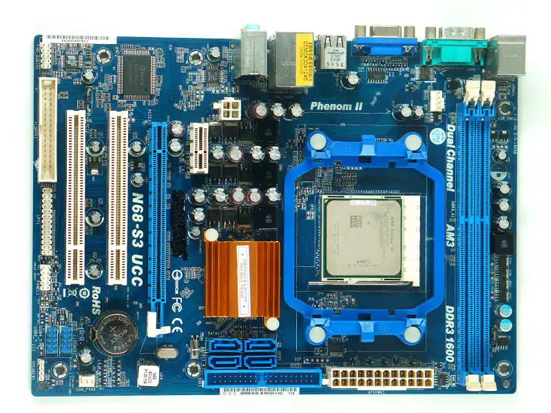 Asrock Asrock AM3 ενσωματωμένη μικρή μητρική πλακέτα N68-S3 UCC