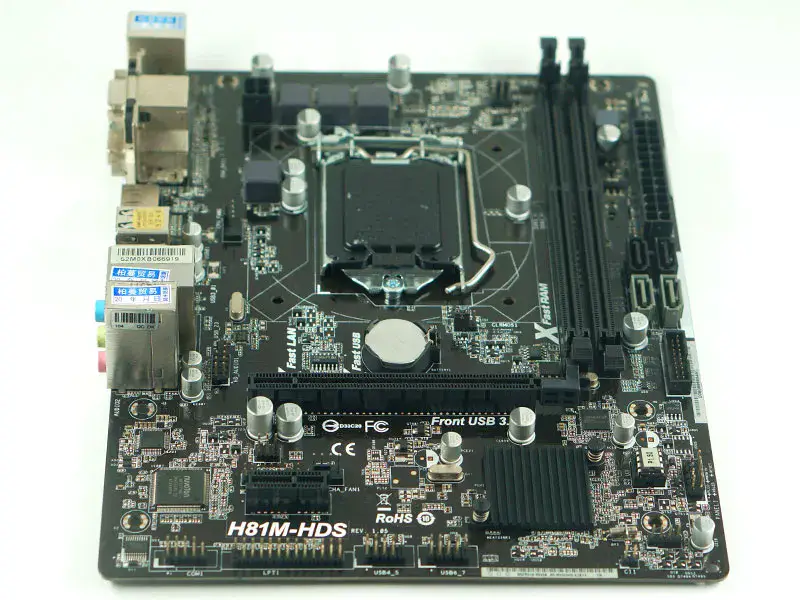 Μητρική πλακέτα Asrock H81M-HDS