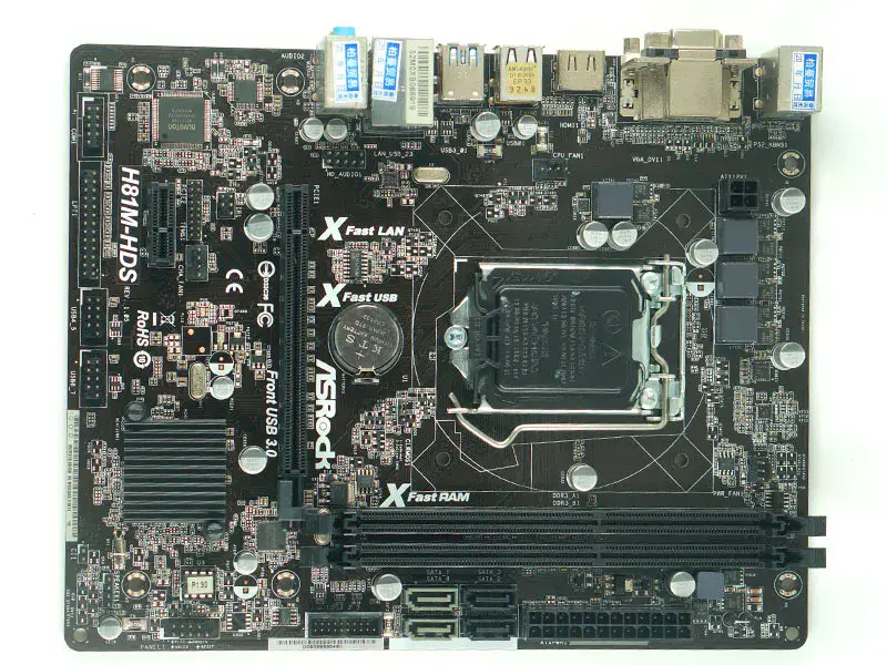Μητρική πλακέτα Asrock H81M-HDS