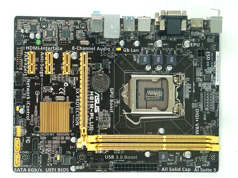 Μητρική πλακέτα Asus H81M-PLUS
