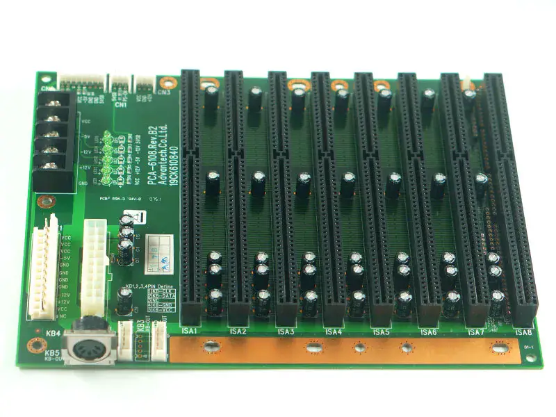 Advantech IPC-6608 PCA-6108 Rev.B2 Βιομηχανική πλακέτα 8 υποδοχών