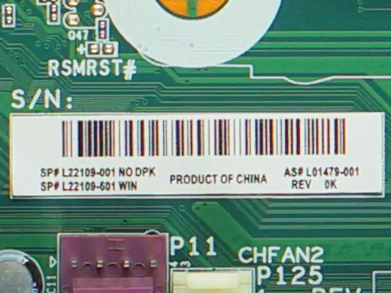 Μητρική πλακέτα HP Elitedesk 800/880 G4 L22109-001 L22109-601 L01479-001 L01479-001