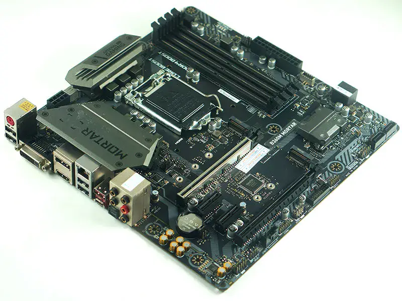 Μητρική κάρτα MSI B360M MORTAR Micro-ATX για Intel B360 DDR4 M.2 USB3.1 Gen2 TYPEC 64G 1151 CPU