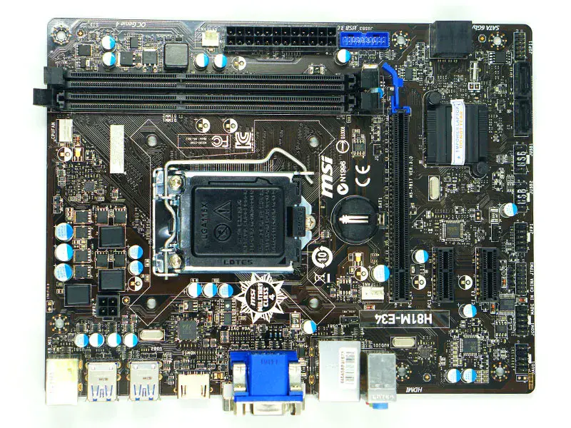 Μητρική κάρτα MSI H81M-E34 LGA1150 DDR3
