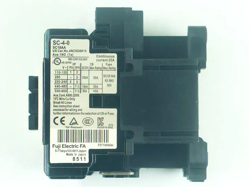 Μαγνητικός επαφέας FUJI SC-4-0