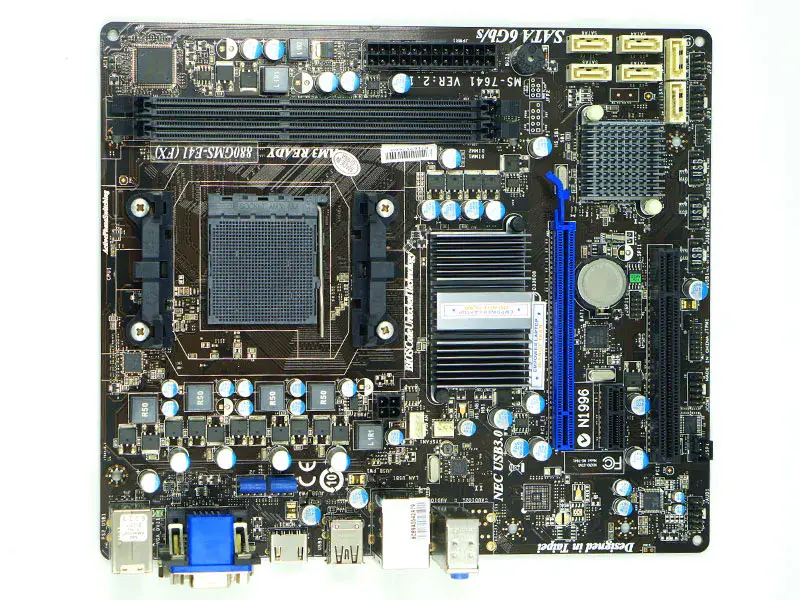 MSI 880GMS-E41(FX) Μητρική κάρτα AM3+ DDR3 SATA3