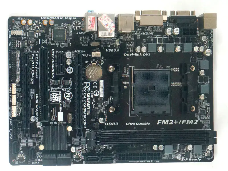 Μητρική πλακέτα Gigabyte GA-F2A88XM-HD3 F2A88XM-HD3